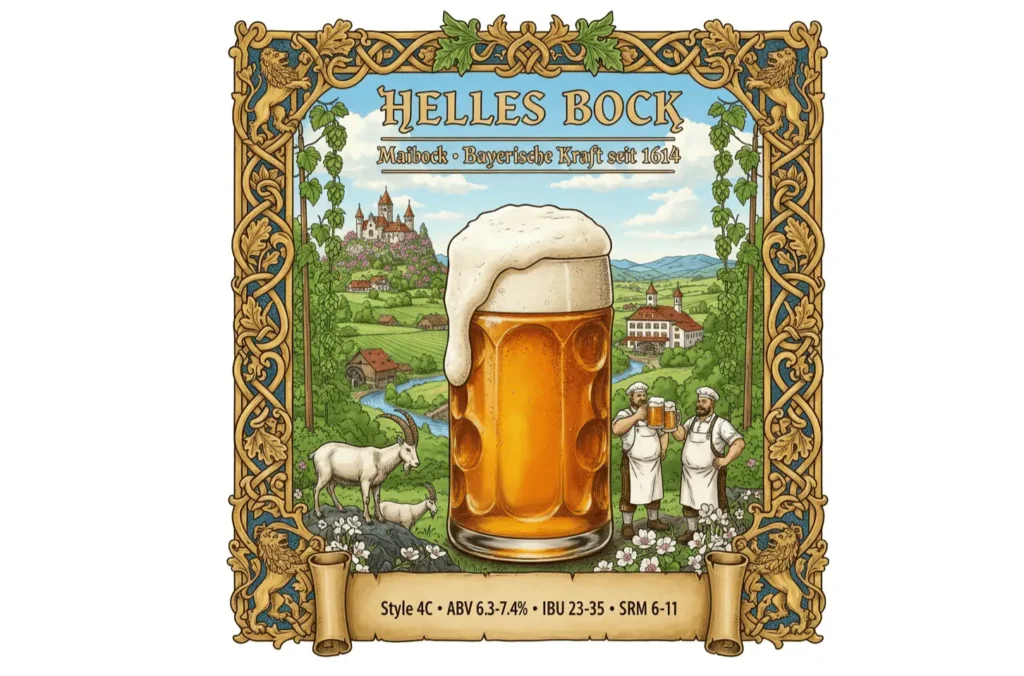Helles Bock: Maibock - La fuerza dorada de Baviera desde 1614