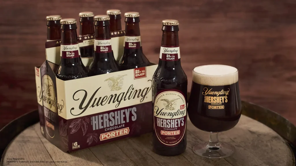 Yuengling Porter six pack y botella individual