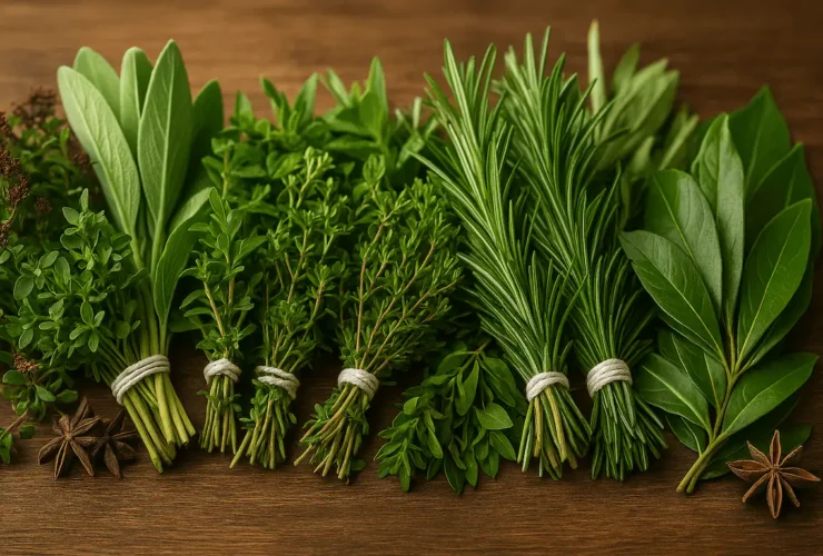 hierbas aromáticas cerveza, gruit cerveza artesanal, romero en cerveza, tomillo cerveza, botánicos cerveza