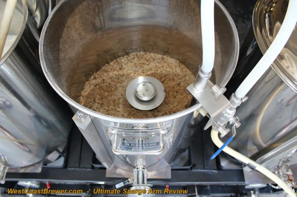 Placa de aspersión para lavado o recirculado.