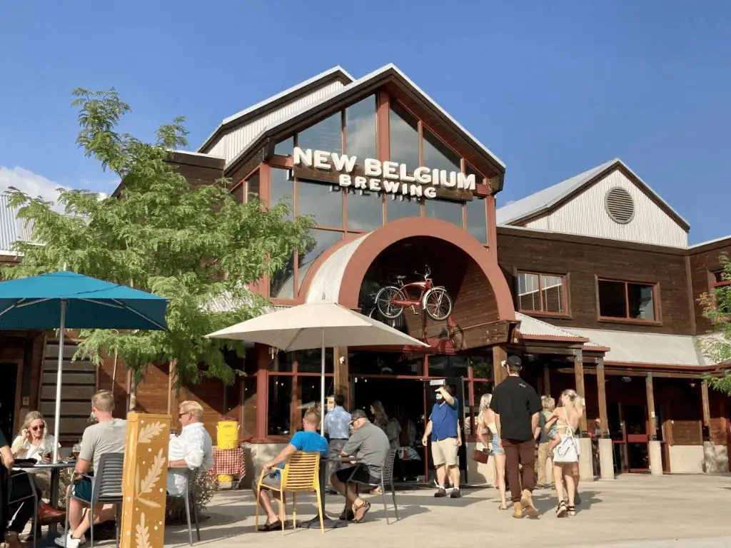 New Belgium Brewing en Fort Collins, Colorado.