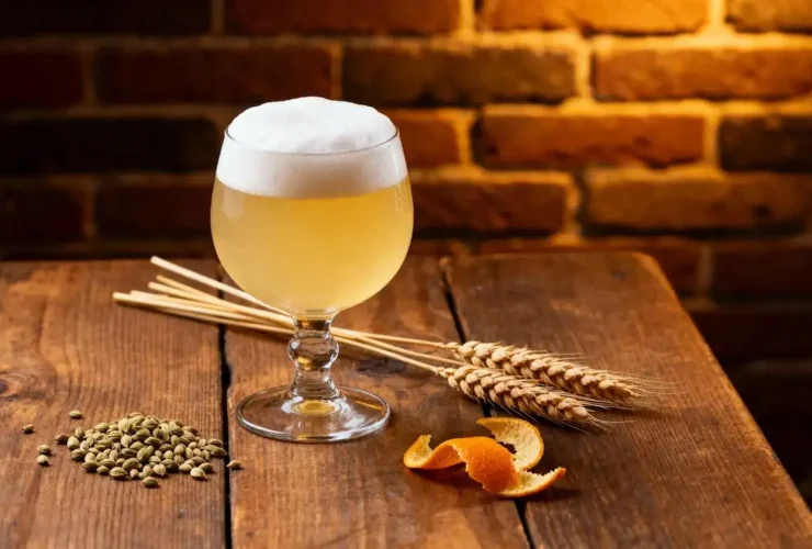 Ejemplo representativo de una witbier