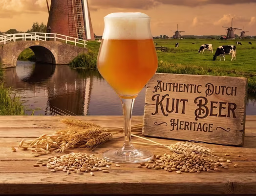 Koyt, cerveza histórica holandesa de avena, trigo y cebada recreada a escala casera
