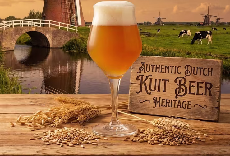 Koyt, cerveza histórica holandesa de avena, trigo y cebada recreada a escala casera
